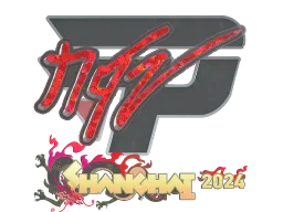 Sticker | NQZ (Glitter) | Shanghai 2024