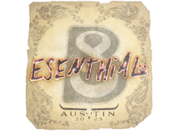 Sticker | esenthial | Austin 2025