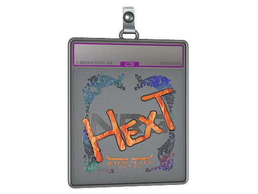Sticker Slab | HexT (Holo) | Austin 2025