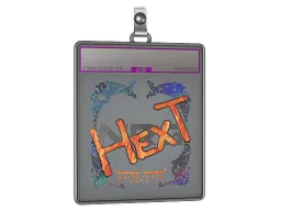 Sticker Slab | HexT (Holo) | Austin 2025