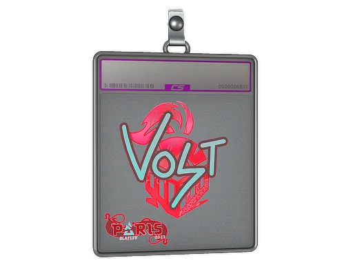 Sticker Slab | volt (Holo) | Paris 2023