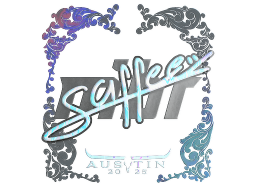 Sticker | saffee (Holo) | Austin 2025
