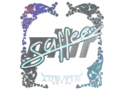 Sticker | saffee (Holo) | Austin 2025