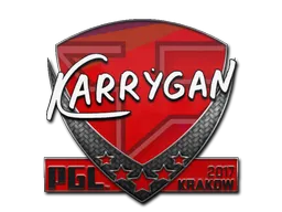 Sticker | karrigan | Krakow 2017