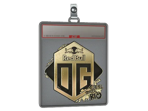 Sticker Slab | OG (Gold) | Rio 2022