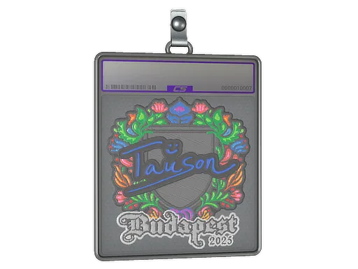 Sticker Slab | Tauson (Embroidered) | Budapest 2025