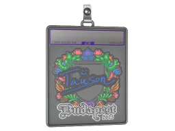Sticker Slab | Tauson (Embroidered) | Budapest 2025