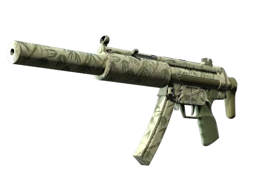 MP5-SD | Bamboo Garden (Factory New) Well-Worn