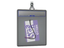 Sticker Slab | Hello MAC-10