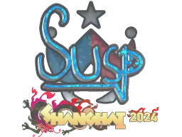 Sticker | susp (Glitter) | Shanghai 2024