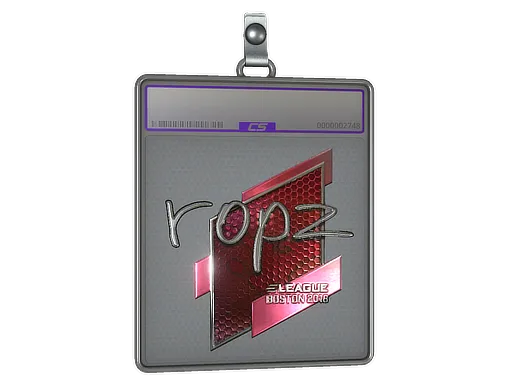 Sticker Slab | ropz (Foil) | Boston 2018