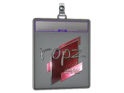Sticker Slab | ropz (Foil) | Boston 2018