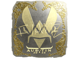 Sticker | FlameZ (Gold) | Austin 2025