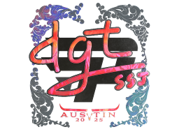 Sticker | dgt (Holo) | Austin 2025