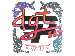 Sticker | dgt (Holo) | Austin 2025