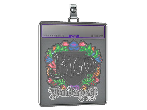 Sticker Slab | biguzera (Embroidered) | Budapest 2025