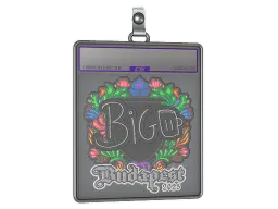 Sticker Slab | biguzera (Embroidered) | Budapest 2025