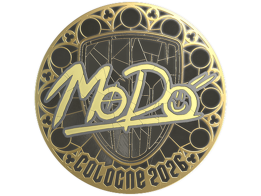 Sticker | MoDo (Gold) | Cologne 2026