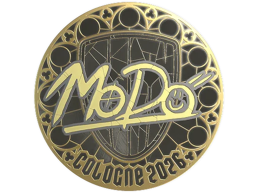 Sticker | MoDo (Gold) | Cologne 2026