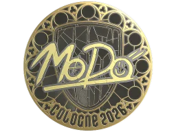 Sticker | MoDo (Gold) | Cologne 2026