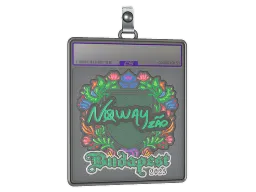 Sticker Slab | noway (Embroidered) | Budapest 2025