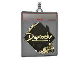 Sticker Slab | dupreeh (Gold) | Rio 2022