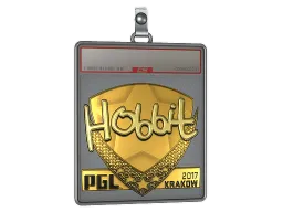 Sticker Slab | Hobbit (Gold) | Krakow 2017