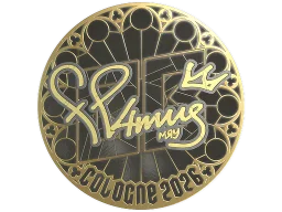 Sticker | FL4MUS (Gold) | Cologne 2026