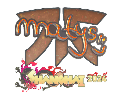 Sticker | MATYS (Glitter) | Shanghai 2024