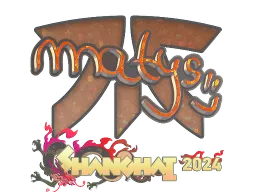 Sticker | MATYS (Glitter) | Shanghai 2024