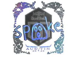 Sticker | spooke (Holo) | Austin 2025