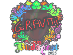 Sticker | Graviti (Holo) | Budapest 2025