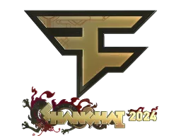Sticker | FaZe Clan (Gold) | Shanghai 2024