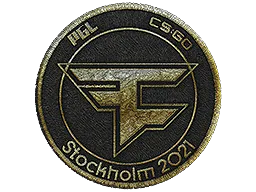 Patch | FaZe Clan (Gold) | Stockholm 2021