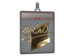 Sticker Slab | nitr0 (Gold) | Boston 2018