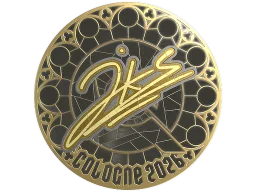 Sticker | jks (Gold) | Cologne 2026