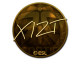 Sticker | Xizt (Gold) | Katowice 2019
