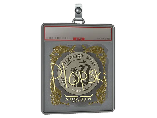 Sticker Slab | Plopski (Gold) | Austin 2025