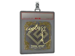 Sticker Slab | cool4st (Gold) | Austin 2025