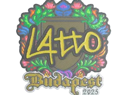 Sticker | latto (Embroidered) | Budapest 2025