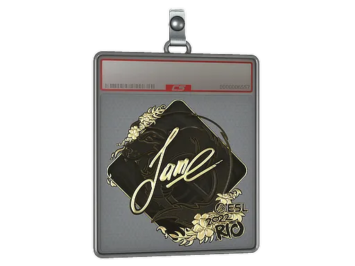Sticker Slab | Jame (Gold) | Rio 2022