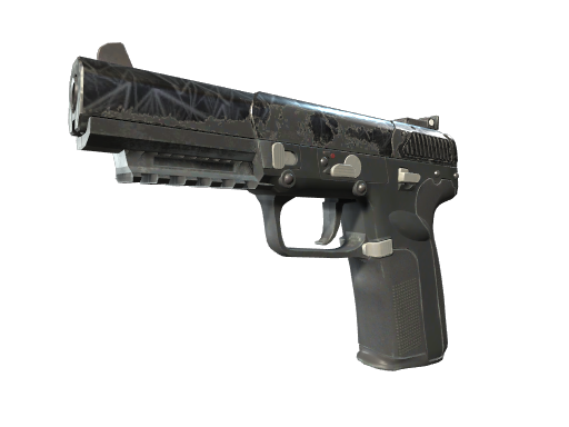 Souvenir Five-SeveN | Silver Quartz (Field-Tested)