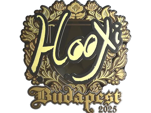 Sticker | HooXi (Gold) | Budapest 2025
