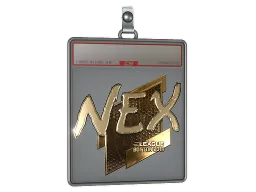 Sticker Slab | nex (Gold) | Boston 2018