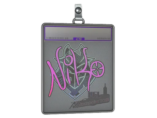 Sticker Slab | NiKo (Holo) | Stockholm 2021