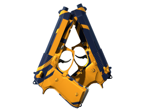 StatTrak™ Dual Berettas | Marina (Minimal Wear)