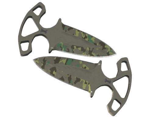 ★ StatTrak™ Shadow Daggers | Boreal Forest (Well-Worn)