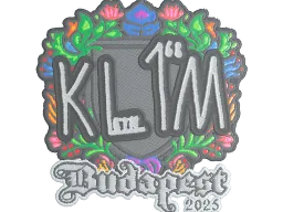 Sticker | kl1m (Embroidered) | Budapest 2025