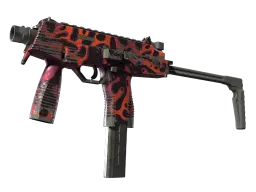 MP9 | Ruby Poison Dart (Well-Worn)