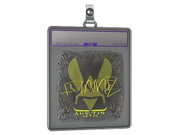 Sticker Slab | FlameZ (Foil) | Austin 2025